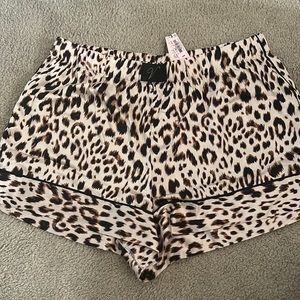 Victoria secret satin shorts size M